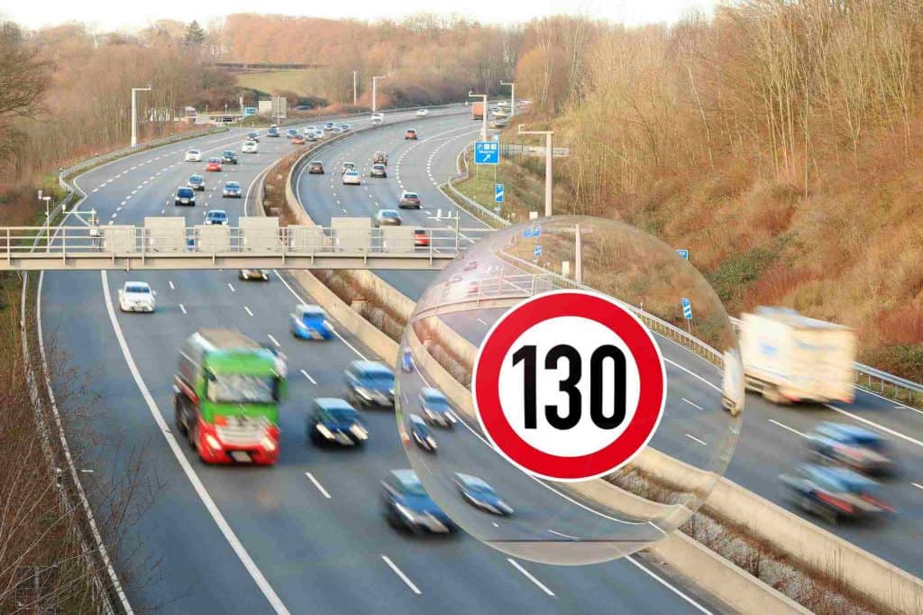 Geblitzt: Geschwindigkeitsüberschreitung auf der Autobahn