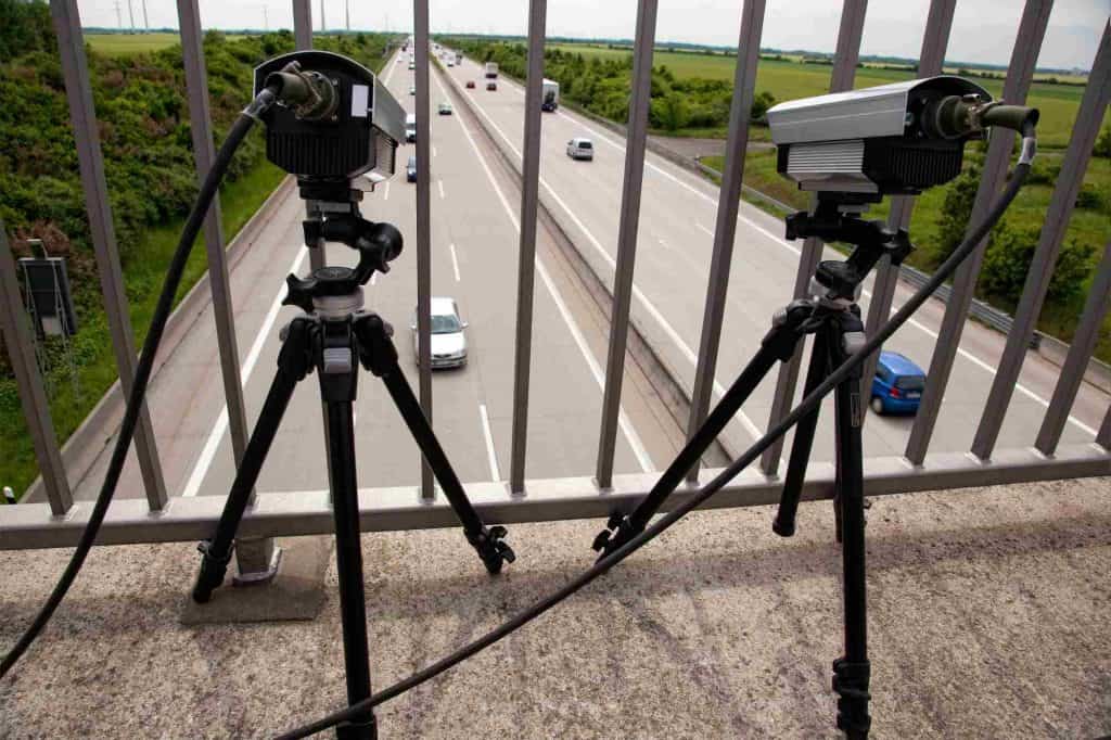 Geblitzt: Geschwindigkeitsüberschreitung auf der Autobahn