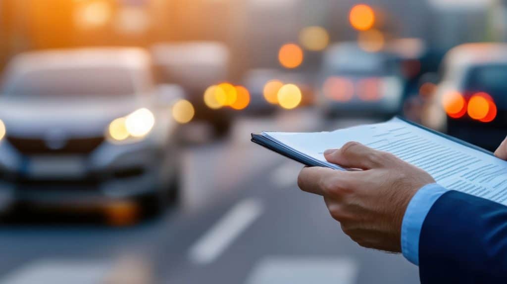 Geblitzt: Geschwindigkeitsüberschreitung auf der Autobahn